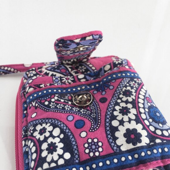 Vera Bradley Wristlet Wallet Boysenberry - Picture 7 of 10